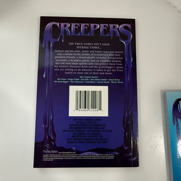 Creepers Books 6 thru 10 Horror Series for Kids Paperback Books Edgar J Hyde NEW - Picture 6 of 14